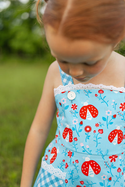 Lady Luck Vintage Strappy Sundress