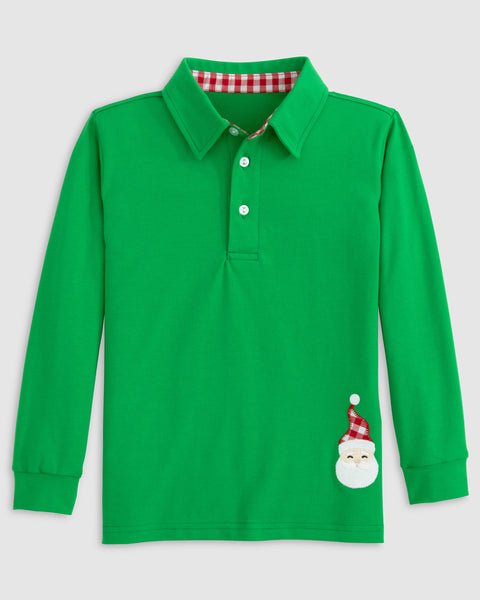 Oh So Jolly Collared Boys' Knit Shirt