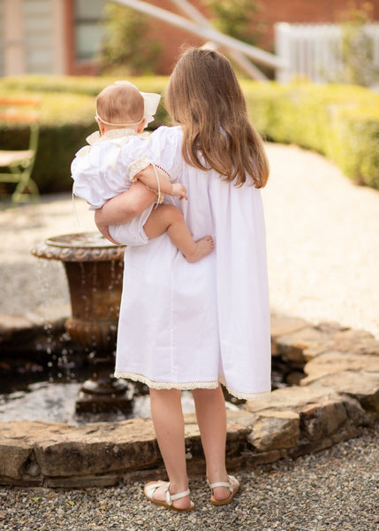 Dover Lace White Heirloom Dress