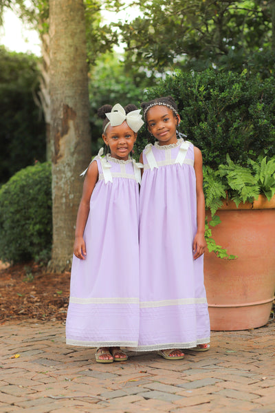 Cambridge Lilac Sleeveless Heirloom Dress