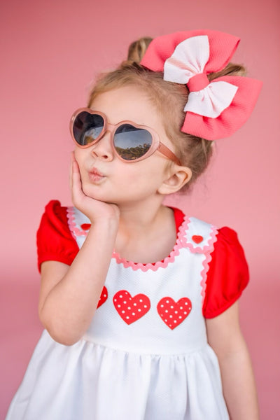 Be Mine Heart Applique Dress