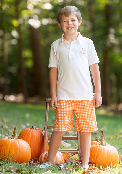 Pumpkin Patch Polo & Short Set