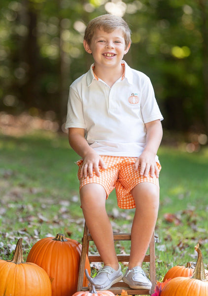 Pumpkin Patch Polo & Short Set