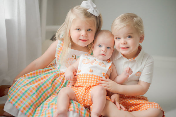 Pumpkin Patch Polo & Short Set
