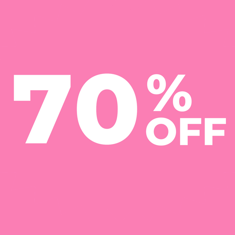 70% Off