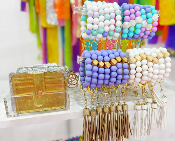 Lavender Haze Wristband Keychain