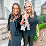Cheetah Girl Wristband Keychain