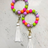 Party Animal Wristband Keychain