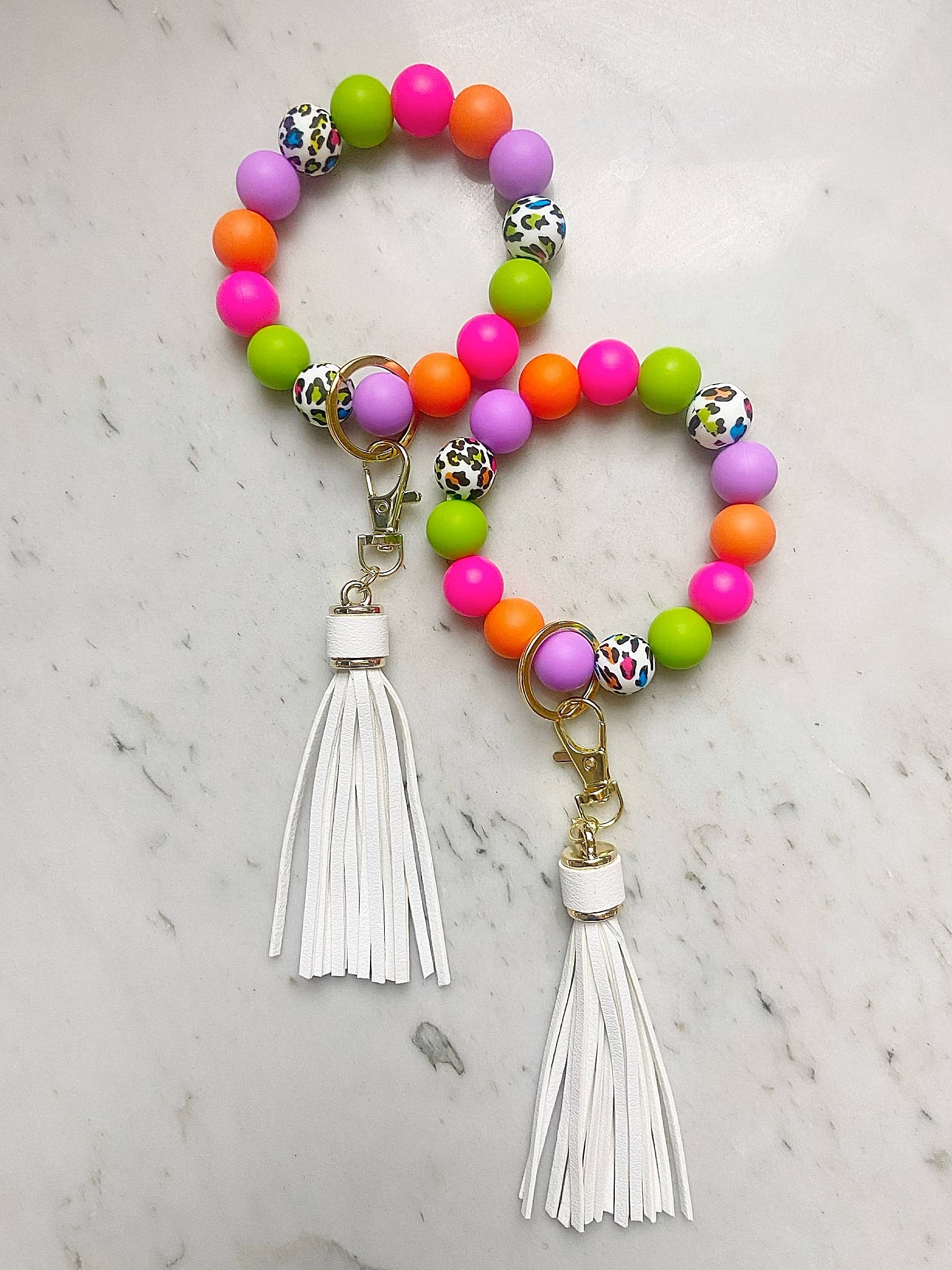 Party Animal Wristband Keychain