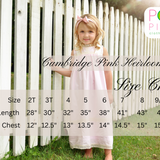 Cambridge Pink Sleeveless Heirloom Dress