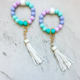 Lavender Haze Wristband Keychain
