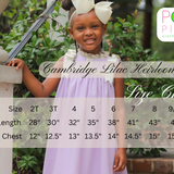 Cambridge Lilac Sleeveless Heirloom Dress