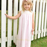 Cambridge Pink Sleeveless Heirloom Dress