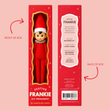 Elf Ornament | Festive Frankie Red