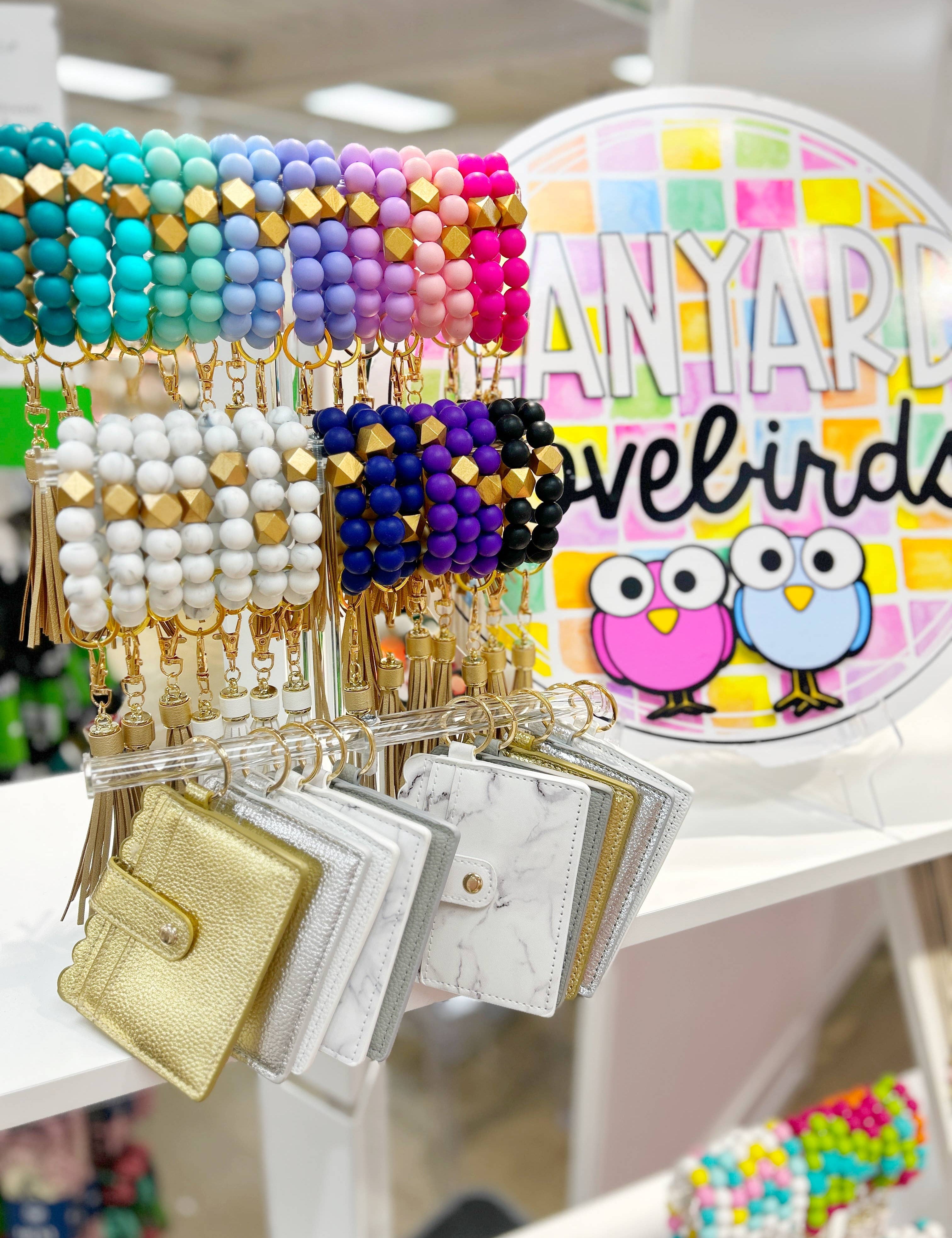 Cheetah Girl Wristband Keychain