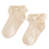 Lace Bobby Socks - Vanilla