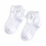 Little Stocking Co. - Lace Bobby Socks - White