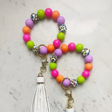 Party Animal Wristband Keychain