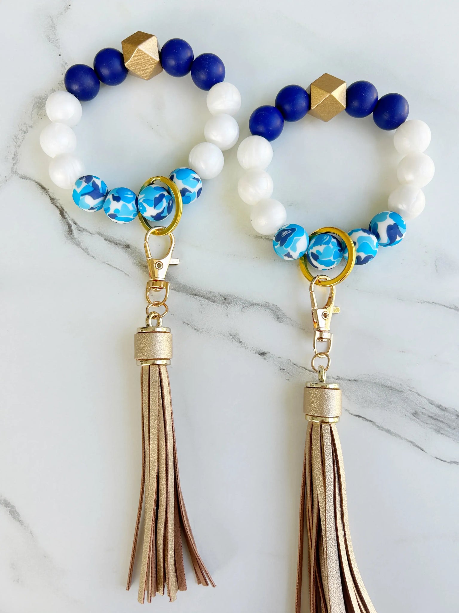 Ocean Breeze Wristband Keychain