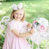 Bristol Pink Sleeved Heirloom Dress