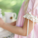 Bristol Pink Sleeved Heirloom Dress