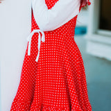 Sweetie Knit Polka Dot Dress