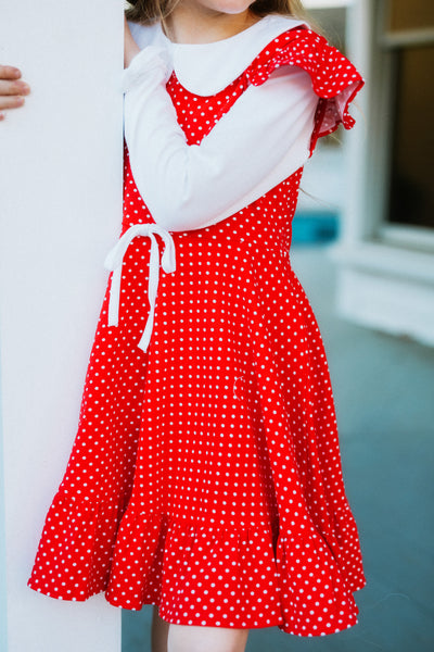 Sweetie Knit Polka Dot Dress