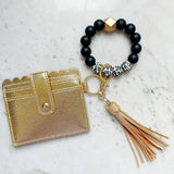 Cheetah Girl Wristband Keychain