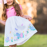 Egg Hunt Knit Bodice Dress