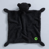 Lovie Stuffed Animal Flat Black Teddy Bear