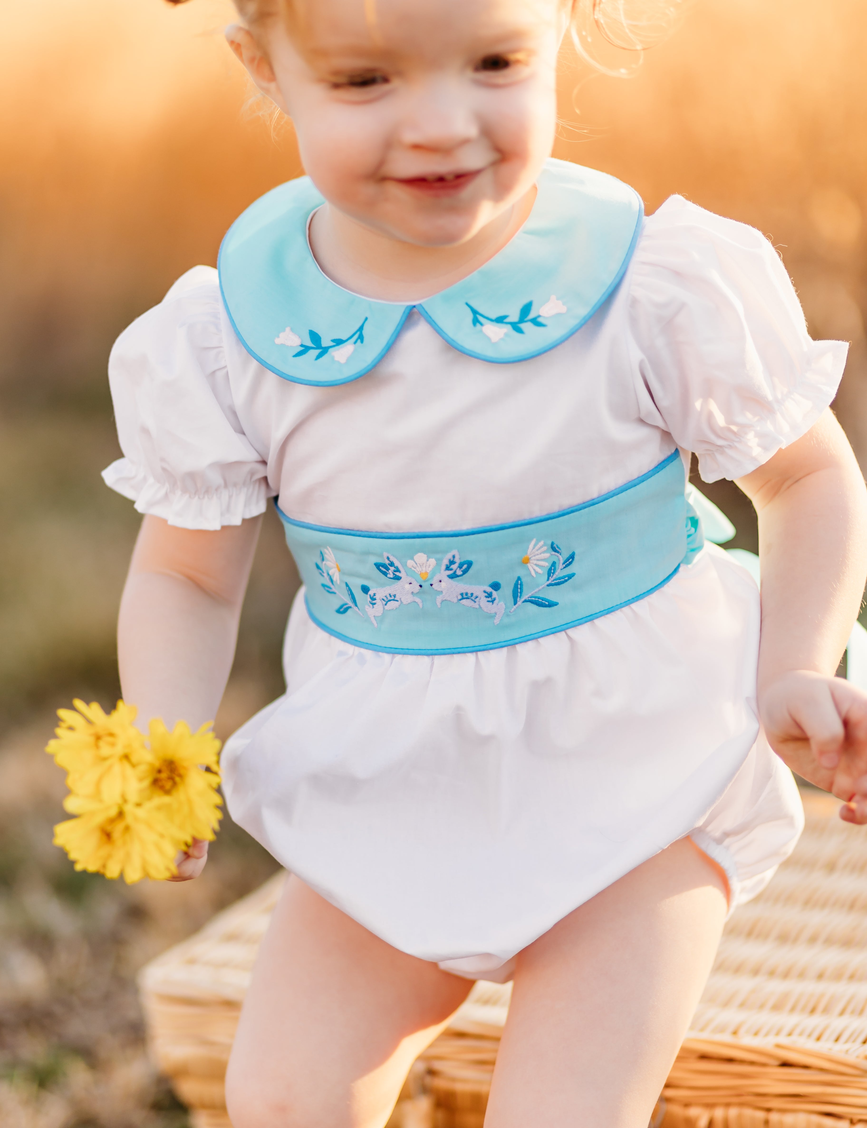 Le Petit Lapin Embroidred Bunny Bubble