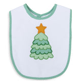 Emerald Green Christmas Tree Bib