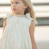 Cambridge Ecru Sleeveless Heirloom Dress