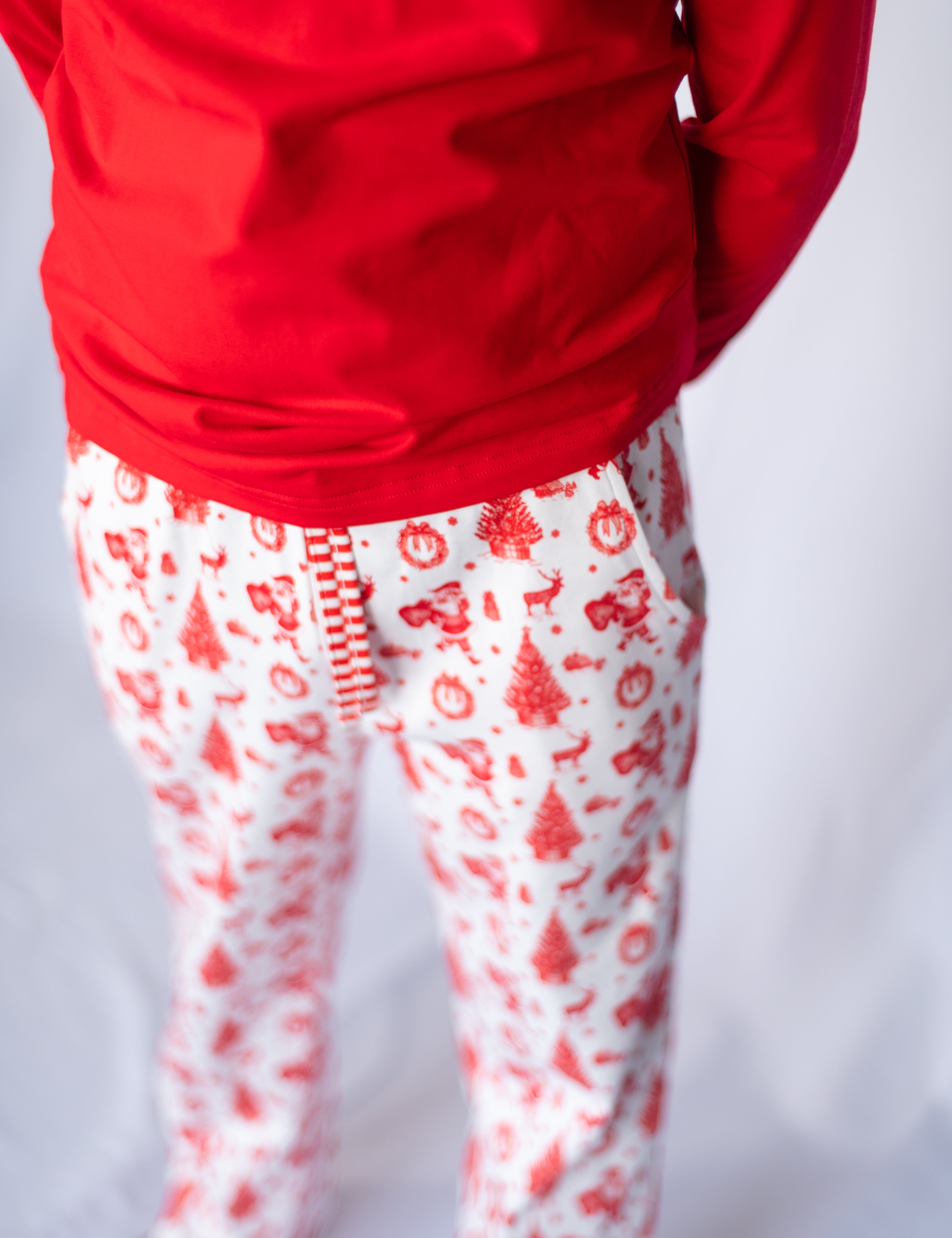 Old Fashioned Christmas Unisex Tween Lounge 2 Piece Set
