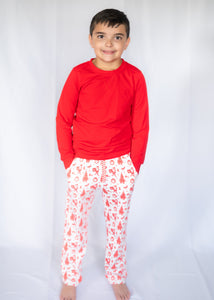 Old Fashioned Christmas Unisex Tween Lounge 2 Piece Set