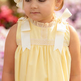 Cambridge Yellow Sleeveless Heirloom Dress