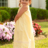 Cambridge Yellow Sleeveless Heirloom Dress