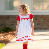Be Mine Heart Applique Dress
