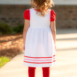 Be Mine Heart Applique Dress