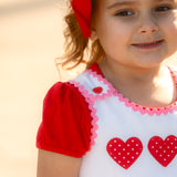 Be Mine Heart Applique Dress