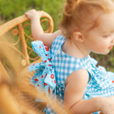 Lady Luck Lady Bug Appliquéd Swing Top & Ruffle Bloomer Set