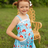 Lady Luck Vintage Strappy Sundress