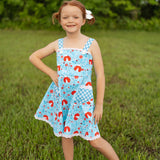 Lady Luck Vintage Strappy Sundress