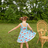 Lady Luck Vintage Strappy Sundress