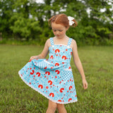 Lady Luck Vintage Strappy Sundress