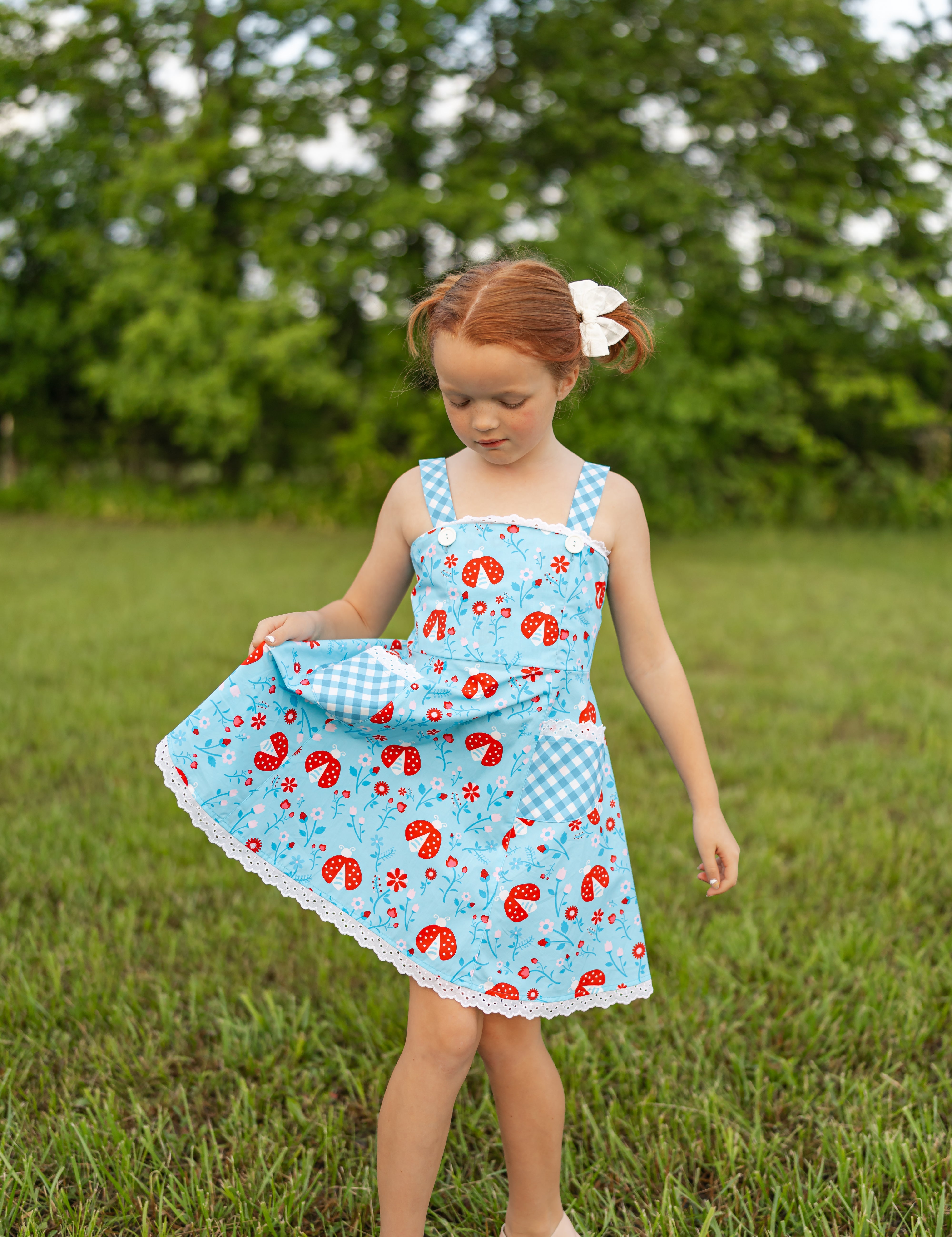 Lady Luck Vintage Strappy Sundress