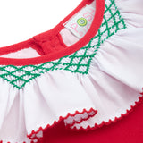 Mistletoe Moments Smocked Corduroy Dress
