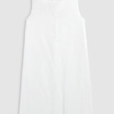 Pemberley Holiday Christmas Hand Embroidered White Heirloom Portrait Dress