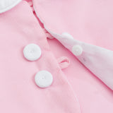 The Capelet Dress in Miriam - Pink Pinwale Corduroy
