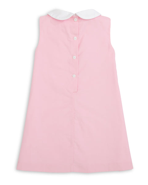 PREORDER - The Capelet Dress in Miriam - Pink Pinwale Corduroy